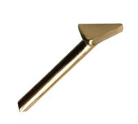 Soldering Iron Tips - Copper 2.2-2.5" | Triangle Replacement Heads | Welding Accessories Repair Tool Precision Solder Tip For Electronics Car Repair Workshop Garage Use