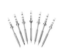 Soldering Iron Tips,Soldering Iron,TS100 TS101 Soldering Tip Lead Free B2 BC2 C4 D24 K I KU Replacement Electric Iron Tip Bit Head(TS KU)