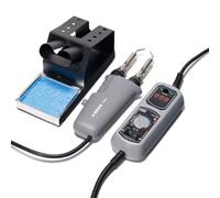 Soldering Iron Tweezer, Portable Tweezers Soldering Station with Temperature Adjustable 200-480°C, LED Digital Display & 10Min Auto Sleep, Portable Hot Tweezers for for BGA SMD Repair