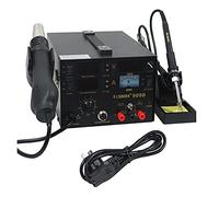 Soldering Kit 909D 220V 3 In 1 SMD SMT Hot Air Rework Heat + Soldering Iron + Power Supply Solder Station Welding Repair for Electronics