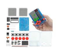 Soldering Kit High School Project Training Building Classic Game Console with 4 Games for Educational Purpose