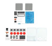 Soldering Kit High School Project Training Building Classic Game Console with 4 Games for Educational Purpose