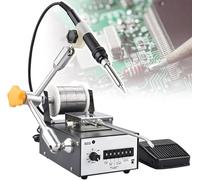 Soldering Machine, 60W Auto Soldering,Hand Press Lead-Free Soldering Iron Kit,with Handle Pedal/Foot Pedal, for Circuit Boards