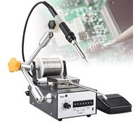Soldering Machine, 60W Auto Soldering Iron Kit with Handle Pedal and Foot Pedal for Lead-Free Soldering Circuit Boards