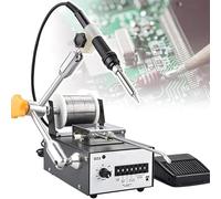 Soldering Machine 60W with Auto Tool and Foot Pedal for Precision Soldering, Perfect for Circuit Boards, Electronics Repair, DIY Projects, and Hobbyists