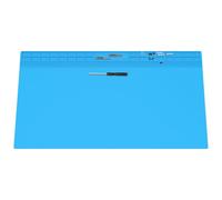Soldering Mat Repair Mat Silicone 40 x 70 cm Heat Resistant Silicone Work Mats with Screw Notches Multi-Purpose Magnetic Electronics Repair Pad for Phone Laptop PCB Soldering Station