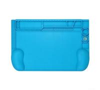 Soldering Mat TE-604 Heat Resistant Silicone Work Pad 45.5x30cm for Electronics Repair and Welding Station