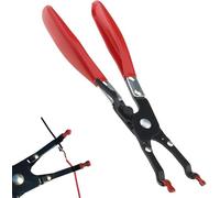 Soldering Pliers Metal Car Soldering Clamp Multi Function Wire Soldering Plier Soldering Aid Pliers Wire Welding Clamp Pick up Aid Tool for Automobile Maintenance Repairing（red）