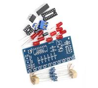Soldering Practice Set Electronic Project Learning Tool for Basic Electronics with LED Chaser Circuit Board Soldering Practice Set Learning Electronics Training Board