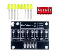 Soldering Practice Set for Practical Electronic Circuit Project Resistor Training Board Beginners Safe Learning Electronics