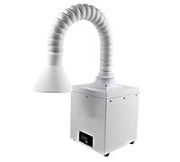 Soldering Smoke Absorber, Welding Fume Purifier with LED Light, Multiple Filter Rings, Removable Silicone Tube, for Engraving
