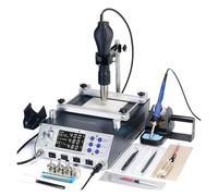 Soldering Station 1200W Programmable BGA Desoldering 3-in-1 Hot Air Gun Rapid Heating