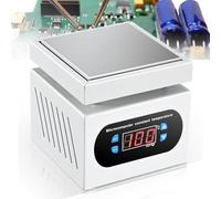 Soldering Station, 350W Microcomputer Electric Preheat Hot Plate, Intuitive Digital Display for Medical Experiments, Fast Even Heating for Liquid Heating