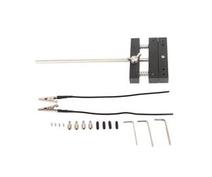 Soldering Station Base, Two Caliper Clamp, Helping Hand PCB Circuit Board Holder. Made from Sturdy Aluminum Alloy, Flexible arms, Large Clamping Force, Work Than Ever