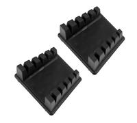 Soldering Station Wire Clamp Strong Magnetic ABS Stand, 5 Sizes Welding Holder for Various Tasks, 2Pcs Line Clamps for Firm Grip, Easy Installation and Removal