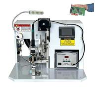 Soldering Station with Automatic Smoke Extraction and Slag Blowing, Semi-Automatic Foot Controls, Adjustable Iron Head for Electronics DIY Projects