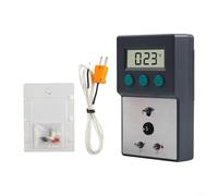 Soldering Tip Thermometer For 191AD,Iron Temperature Tester, With Digital Display And K-type Sensor Temperature Tester Gray Standard Size