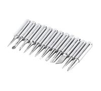 Soldering Tips 900M Model 12Pcs Replacement Soldering Solder Iron Tips Station Tool Kit, Easy to Carry and Clean
