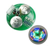 Soldering Training Kit for Students - LED Gyro DIY Project Board - Safe Metal Materials for Electronics Skill Development