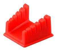 Soldering Wire Holder for 30AWG-12AWG, Magnetic Cable Connection Fixture with ABS Build and 4 Groove Groups, Red, 64 x 55 x 35 mm