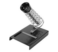 Solderingn Holder Metal 1Pc Solderingn Stand Holderport Station Metal Base Soldering Stand Black