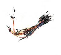 Solderless Breadboard For Jumper Wires Set U Shape Design 65pcs or 140pcs 22AWG Solid Core Wire for PCB Development Boards (65pcs)