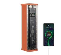 Solderless Cell Coaster - 22.5 W Fast Pack Case, Non-Sweat Battery Organiser, Fast Charge Energy Cell Housing, Non-Sweat Battery Protection for Electronics and Portable Performance