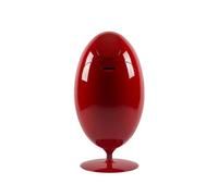 SOLDIDESIGN Ovetto Recycling Bins for Kitchen 3in1 for Waste Separation, 54 Liters (3 Compartments of 18 Liters), Basket for Inside or Outside, Kitchen trash bin Design, Red