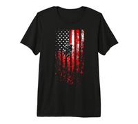 Soldier American Flag Premium T-Shirt