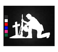 Soldier army remembrance day vinyl decal sticker car van wall window 2 (10cm)