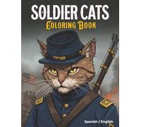 soldier cats coloring book: Relax coloring legendary soldier cats, with information about their times, weapons and enemies. Ideal for teenagers and ... battles and history. In English and Spanish.