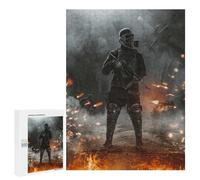 Soldier in Battlefield: Winter Activity Gift, 500 PCS Jigsaw Puzzle for Adults - for A Rewarding Weekend Challenge