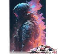 Soldier Out Of The Cosmos Jigsaw Puzzles Puzzle for Adults Kids. 1000 Piece Impossible Challenge Toy Educational Games Home Decoration for Educational Games Gifts 1000pcs (75x50cm)