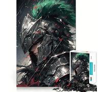 Soldier Spartan Anime 1000 Pieces Jigsaw Puzzles for Teenagers Memory Upgrade Casual Relax Sharp Cut Art Display (50x75cm)