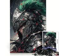 Soldier Spartan Anime Jigsaw Puzzles for Adults1000 Piece Mind Skill Group Joy Quality Edge Art Collection Piece (38x26cm)