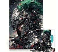 Soldier Spartan Anime Puzzles for Adults 1000 Puzzles Strengthen Memory Anxiety Relief Smooth Edge Warm Surprise (38x52cm)