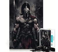 Soldier Spartan Jigsaw Puzzle 1000 Piece for Adults Think Smart Toy Family Joy Accurate Cut Fine Art Piece (38x26cm)