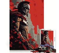 Soldier Spartan Movies Hard Jigsaw Puzzle for Adults 1000 Pieces Mind Challenge Toy Gentle Leisure Precise Cut Memorable Gift (38x26cm)