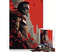 Soldier Spartan Movies Jigsaw Puzzles for Adults1000 Pieces Memory Gain Stress Relief Design Assembly Memorable Gift (50x75cm)