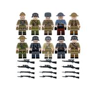 (Soldier) Special Forces Mini Action Figures Military Weapons Accessories Puzzle Games
