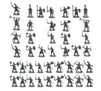 Soldiers Men - Soldiers Assorted Poses Action Figures | Miniatures Ancient 100x Model Statues Playsets for Educational Projects Pretend Play Parties Boys Girls