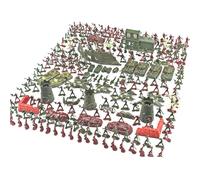 Soldiers Toys - Men Miniature Soldiers, Multifunctional Interactive Action Set, Various Accessories, Creative Play Boys 100 Piece Educational Collection | Imaginativ Activity