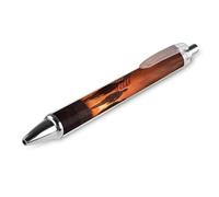 Soldiers Under Fire Flag Pens Retractable Ballpoint Pen Work Ball Points Writing Supplies Home Office 1 PCS