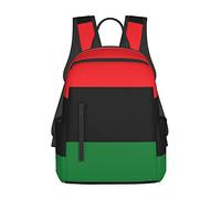 soldwellsd Black Lives Matter Flag African American Flag Backpack Lightweight Bookbag