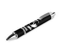 soldwellsd I Need My Space Print Ballpoint Pens for Women Men 0.5 Mm Fine Retractable Ball Point Pen 1 PCS