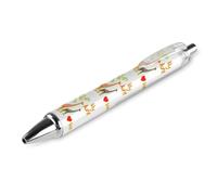 soldwellsd My Aunt Loves Me Print Ballpoint Pens for Women Men 0.5 Mm Fine Retractable Ball Point Pen 1 PCS