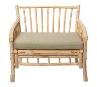 Sole Bamboo Outdoor Lounge Chair Natural one size