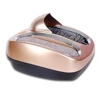 Sole Cleaning Machine - 80W Automatic Induction Shoe Polish for Commercial Use with Water Absorbent Pad, Ideal for Banks and Hotels, No Shoe Covers Needed