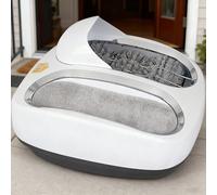 Sole Cleaning Machine, Automatic Shoe Sole Polishing with Water Absorbent Pad, Induction Operation, Ideal for Home, Clinic, Hotel Use