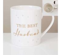 Sole Favours Bambino Bone China Reveal Mug - The Best Husband Daddy